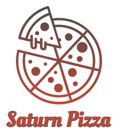 Saturn Pizza Logo